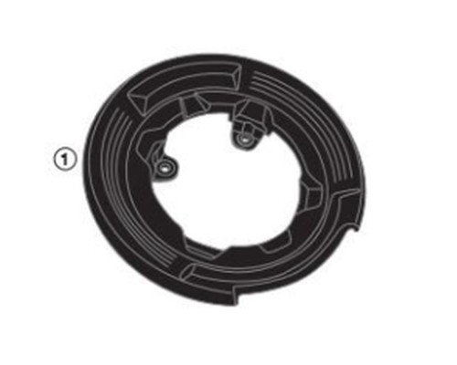 Kappa Tanklock Кріплення Kawasaki Versys 1000/Versys 1000 SE (2019), Versys-X 300 (2017-2018), Z 900 (2017-2019) Чорний