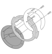 Kappa Tanklock Кріплення KTM Duke 125 (11) Чорний