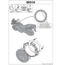 Kappa Tanklock кріплення для бака Suzuki чорний