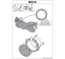 Kappa Tanklock кріплення для бака Suzuki чорний