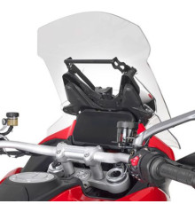 Kappa Multistrada V4 Поперечка для встановлення сумок і кріплень GPS/смартфон Ducati 2021 Чорний