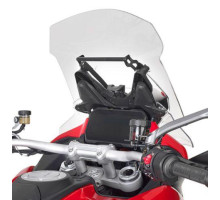 Kappa Multistrada V4 Поперечка для встановлення сумок і кріплень GPS/смартфон Ducati 2021 Чорний