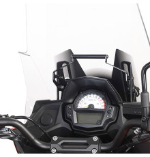 Kappa, poprzeczka, для сумок і кріплень GPS/смартфонів, Kawasaki Versys 650, 2015-2019, чорний