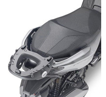 Kappa, Стелаж для центрального кофра, HONDA Forza 125/350 (21), без плити, чорний
