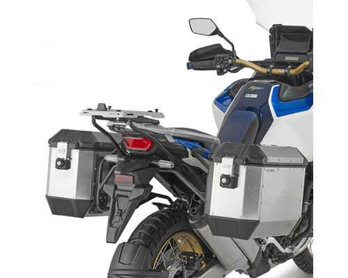 Kappa CRF 1100L Africa Twin Adventure Sports Стійка для бокових кофрів Monokey Алюміній Чорний
