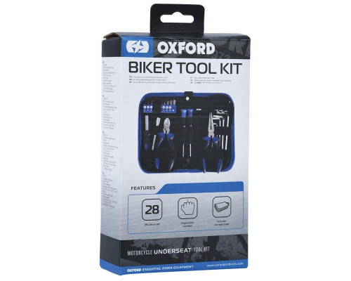 Oxford Tool Kit Набір Основних Інструментів Компактний Легкий Чорний