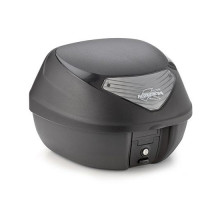 Kappa K29NT центральний кофр Monolock 29л білі відбивачі
