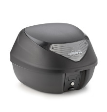 Kappa K29NT центральний кофр Monolock 29л білі відбивачі