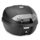 Kappa K30NT центральний кофр Monolock 30л з білими відбивачами чорний