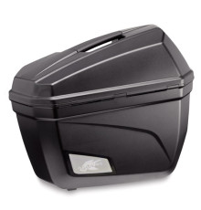 Kappa K22N Кофри бокові Monokey 22L Чорний (пара)