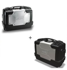 Kappa KGR33 Garda бокові кофри Monokey 33л пара з додатковим замком чорний