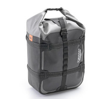 Kappa Rugged торба на сидіння/багажник 100 PROCENT водонепроникна 20л 45x27x19см чорний-срібний