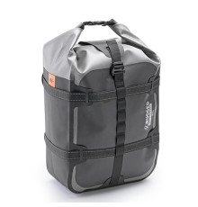 Kappa Rugged торба на сидіння/багажник 100 PROCENT водонепроникна 20л 45x27x19см чорний-срібний