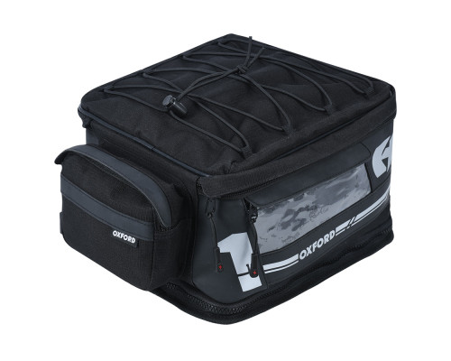 Oxford F1 Tail Pack сумка на заднє сидіння мотоцикла 18L з замком чорний