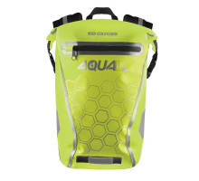 Oxford Aqua V-20 рюкзак водонепроникний 20л жовтий флуо/білий