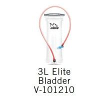 Uswe Elite резервуар для гідратації з трубкою і клапаном 3 л прозорий