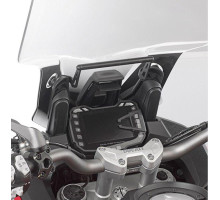 Kappa Multistrada Поперечка для Сумок і Кріплень GPS/Смартфон Ducati Multistrada 950/1200/Enduro 1200 Чорний