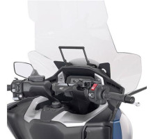 Kappa, поперечка для встановлення сумок і кріплень GPS/смартфон, HONDA Forza 750 '21, чорний