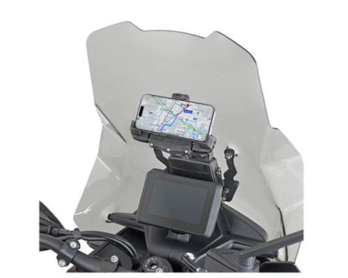 Kappa, поперечка, для встановлення сумок і кріплень GPS/смартфон, KTM 890 SMT, 2023, чорний