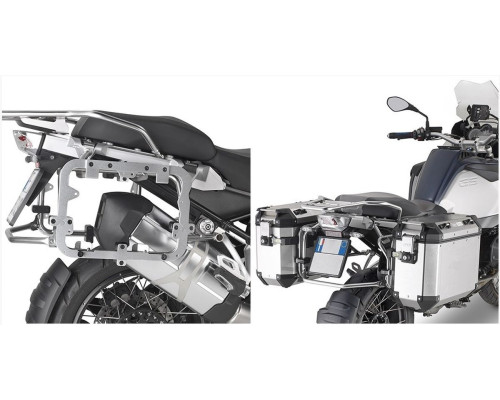 Kappa, Adapter, Оригінальний Стійка для Бокових Кофрів Monokey Cam Side, BMW R 1250GS Adventure '19-21, Чорний