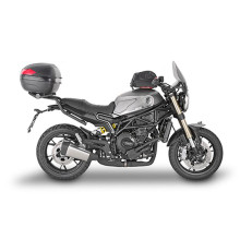 Kappa, Стелаж kufra центрального, Багажник для Benelli Leoncio 800 '22, Без Плити, Чорний