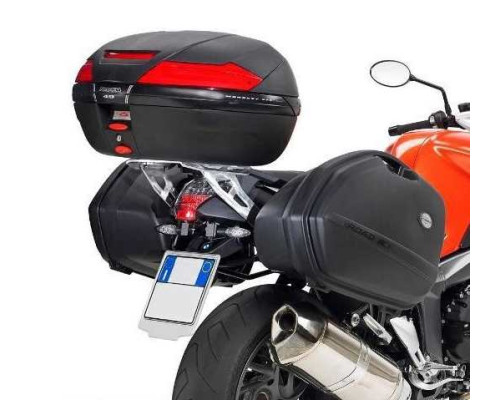 Kappa K 1200R/K 1300R Стійка для центрального кофра Алюмінієва Monokey Срібляста