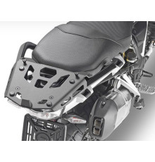 Kappa, Стелаж для центрального кофра, BMW R 1200GS (13-18), R 1250GS (19-20), алюмінієвий Monokey, чорний