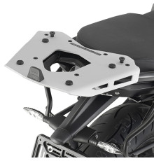 Kappa, Стелаж для центрального кофра, BMW R 1200R/RS, алюмінієвий Monokey, 2015, сріблястий