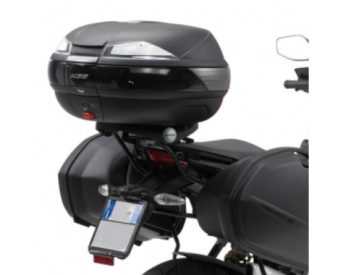 Kappa, Стелаж kufra центрального, для Ducati Multistrada 1200 (2010-2014), з платою Monokey, чорний
