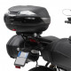 Kappa, Стелаж kufra центрального, для Ducati Multistrada 1200 (2010-2014), з платою Monokey, чорний
