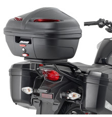 Kappa, Стелаж для центрального кофра, HONDA CB 125F, 2015-2016, чорний