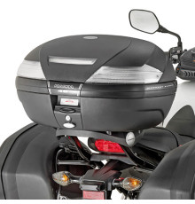 Kappa, Стелаж для центрального кофра, HONDA CB 650F (2014-2015), CBR 650F (2014-2015), без плити, чорний