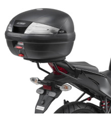 Kappa, Стелаж для центрального кофра, HONDA CBR 125R/250R (2011-2015), без плити, чорний