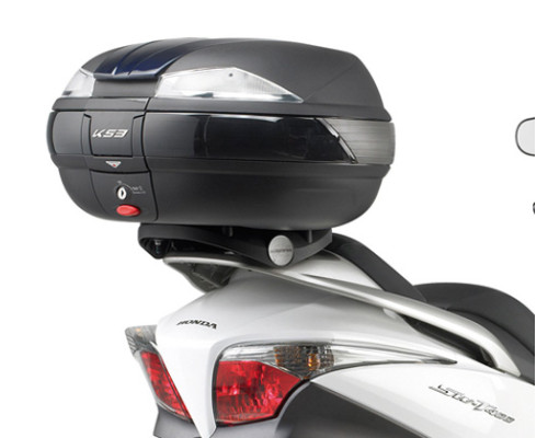 Kappa, Стелаж kufra центрального, для HONDA Silver Wing 400/600, з платою Monokey, Чорний