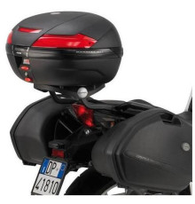 Kappa, Стелаж kufra центрального, для HONDA VFR 1200F (2010-2015), без плити, чорний