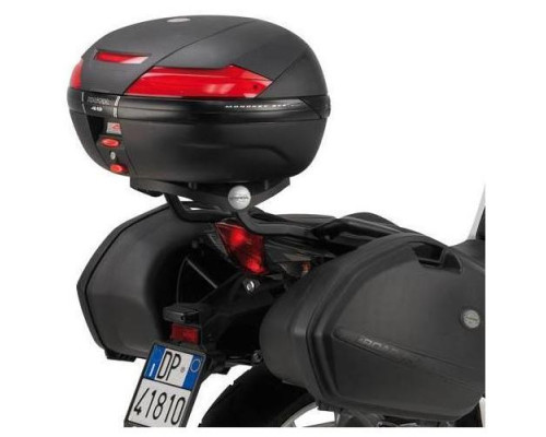 Kappa, Стелаж kufra центрального, для HONDA VFR 1200F (2010-2015), без плити, чорний