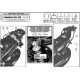 Kappa, Стелаж для центрального кофра, Kawasaki ER5 500 (01-07), чорний