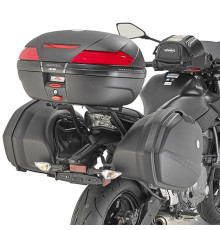 Kappa, Стелаж для центрального кофра, Kawasaki Z 650 (2017-2020), без плити, чорний
