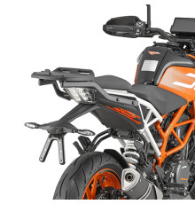 Kappa, Стелаж для центрального кофра, KTM Duke 125-390, 2017, чорний