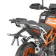 Kappa, Стелаж для центрального кофра, KTM Duke 125-390, 2017, чорний