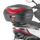 Kappa Xtown 125-300 Стійка для центрального кофра Без плити Чорний