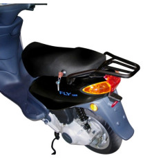 Kappa, Стелаж для центрального кофра, Piaggio Fly 50/100/125/150 (04-15), чорний