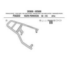 Kappa Стелаж для центрального кофра Piaggio Vespa Primavera 50-125-150 (14-19) Vespa Sprint 50-125-150 (14-19) без плити чорний