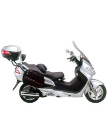 Kappa, Стелаж kufra центрального, для Suzuki Burgman 250/400 (03-06), з платою Monokey, чорний