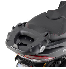Kappa, Стелаж для центрального кофра, Suzuki Burgman 400, 2006-2018, без плити, чорний