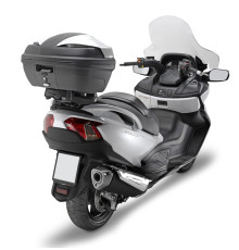 Kappa KM6M Стелаж для центрального кофра з місцем для U-lock Suzuki Burgman 650/Executive (02-15) чорний