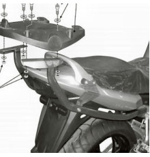 Kappa Стелаж для центрального кофра Suzuki GSX 650F (08-14), 1250 F (10-15), GSF 650 Bandit / S / ABS (05-11), 1200 / 1250 Bandit / S (06-11) без плити чорний