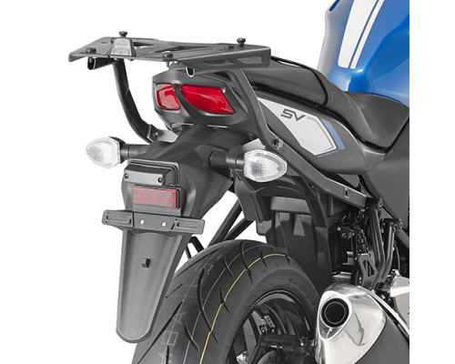 Kappa, Стелаж для центрального кофра, Suzuki SV 650, 2016-2022, чорний