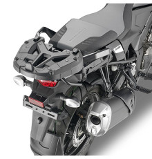Kappa, Стелаж для центрального кофра, Suzuki V-Strom 1050, без плити, 2020, чорний