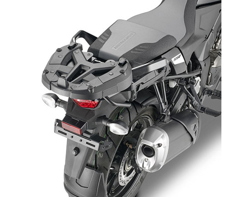 Kappa, Стелаж для центрального кофра, Suzuki V-Strom 1050, без плити, 2020, чорний